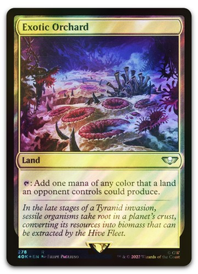 #ad Exotic Orchard Surge Foil #278 NM Warhammer 40000 40K Magic MTG $4.29