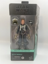 Star Wars Black Series Antoc Merrick Blue Leader Rogue One 6  Figure RO 08 MOC