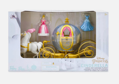Disney Cinderella Light Up Horse And Carriage Play Set FREE SHIPPING