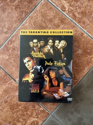 The Tarantino Collection - Jewelcase Edition Jackie Brown Pulp Fiction DVD Box