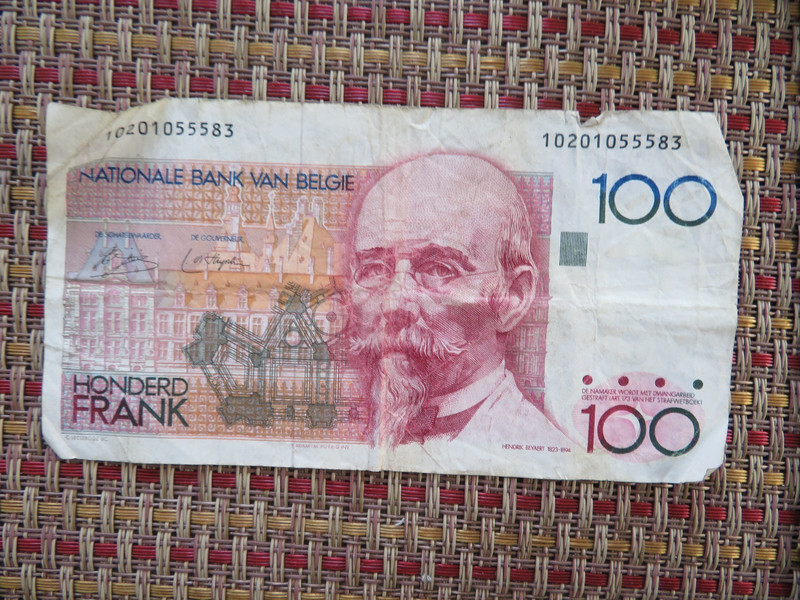 Belgium 100 Frank Banknote