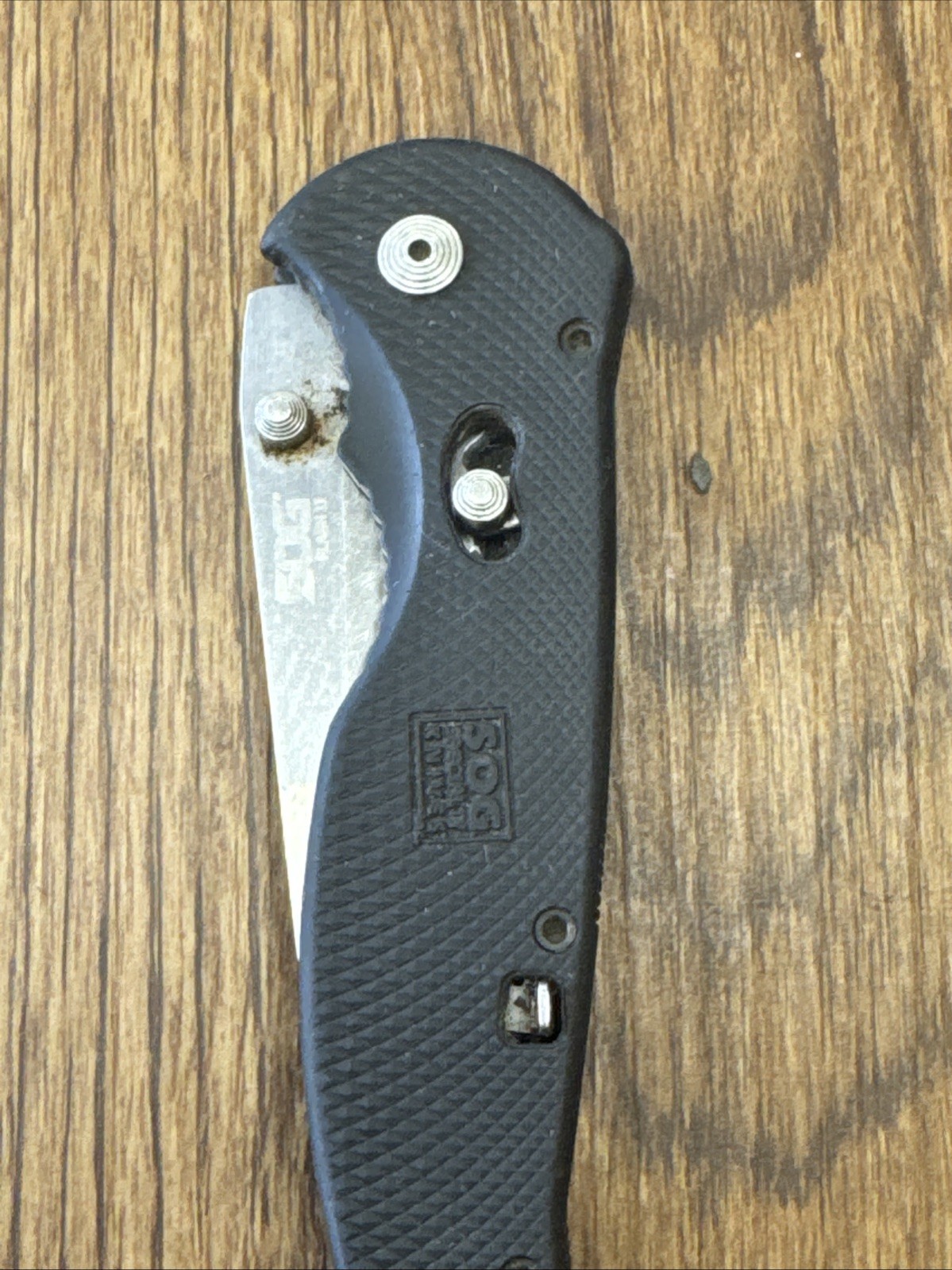 SOG Specialty Knives Flash II Serrated Combination Edge Lever Lock Assisted 