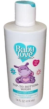 BABY LOVE TOP-TO-BOTTOM Baby Wash-Baby Soft Scent 14oz-New(See Below)-SHIP 24HR