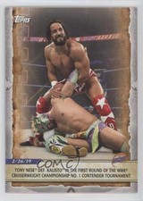 2020 Topps WWE Road to Wrestlemania Tony Nese #11 2o7