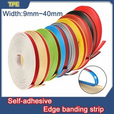 Self-adhesive Edge banding Strip TPE Soft Seal Strip for Cabinets Wooden Boards