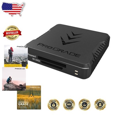 Pro CFexpress Type B SD UHS-II Reader | Magnetic Mount USB 3.2 Gen 2 10Gbps