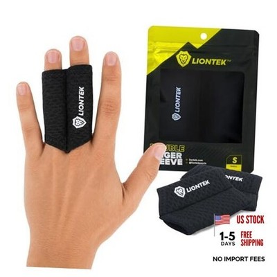 Flow Finger Sleeve V3 Pair   Joint Support & Compression for Small Double