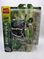 Marvel Select Special Collector Edition Modellino She Hulk 2005 Raro Usura 