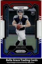2023 Panini Prizm Will Levis #397 Tennessee Titans Red White and Blue NFL 