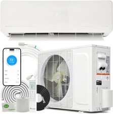 12000 BTU Mini Split AC Heat Pump 20 SEER2 230V Inverter WiFi Alexa 750 Sq Ft