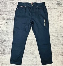 NWT Tommy Hilfiger THFlex 5-Pocket Stretch Chino Men's 34x30 Navy XM03572 79