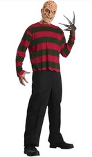 Freddy Krueger Nightmare on Elm Street Adult Mens Standard Size Costume NEW