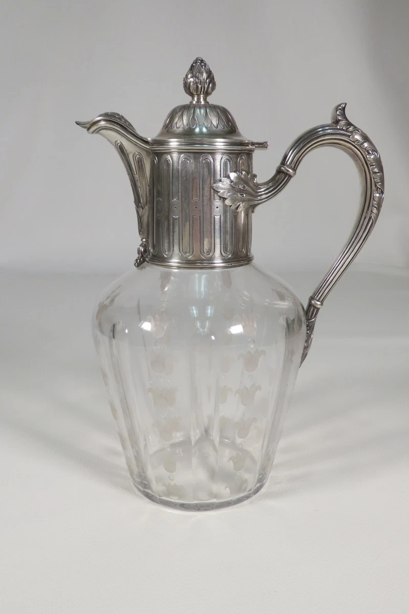PICHET ou CARAFE à eau CRISTOFLE en métal argenté , très bon