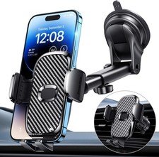 360 Suction Cup Car Phone Holder Military Grade Dashboard Air Vent Mount