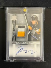 2024-25 UD The Cup - RUTGER MCGROARTY - Signature Rookie Patches #ed 65/99