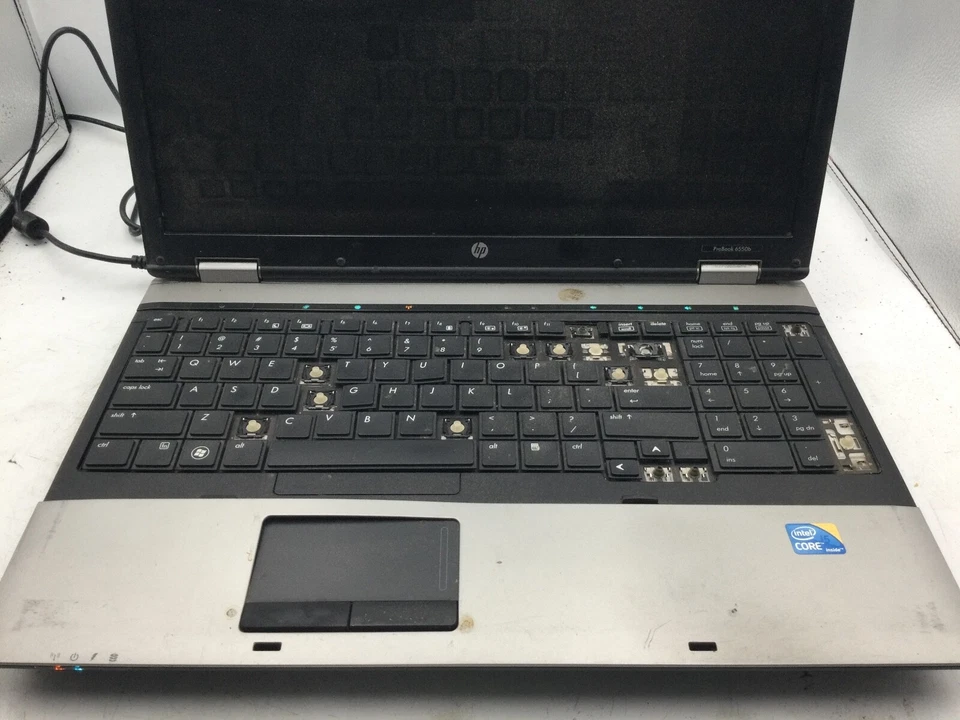 HP PROBOOK 6550B - FOR PARTS - INTEL I5 - NO RAM - 15" - READ DESCRIPTION - BB!! - Image 3 of 4