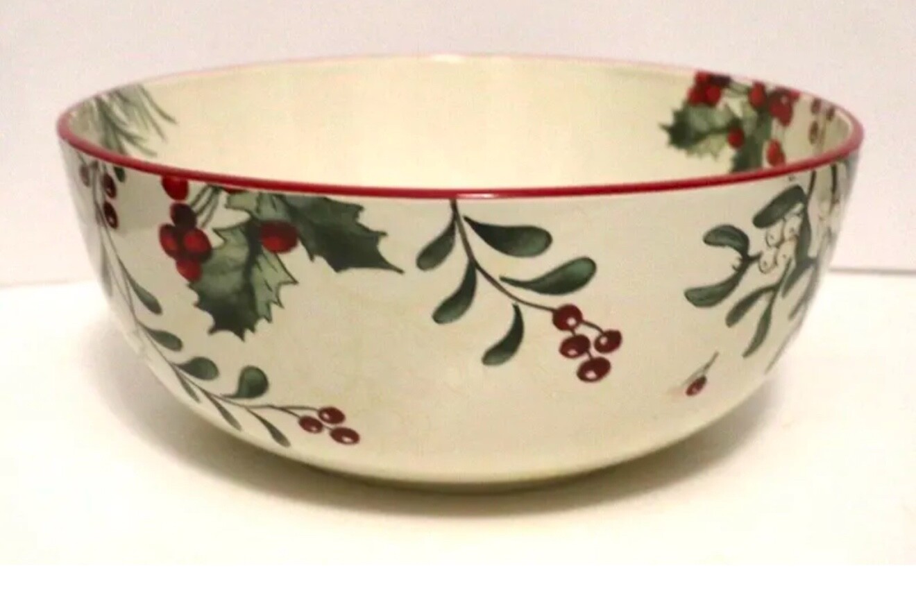 Winter Forest Better Homes & Garden bowl