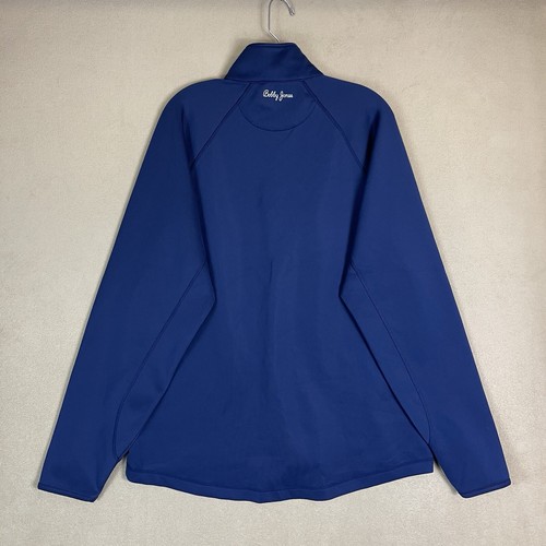 Bobby Jones Sweater Mens Large Blue X H2O 1/2 Zip Outdoor Hiking Pullover Adult - Picture 8 of 10