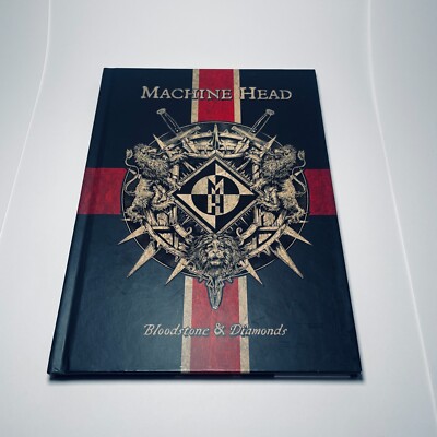 Bloodstone & Diamonds Deluxe Book by Machine Head (CD, 2014)