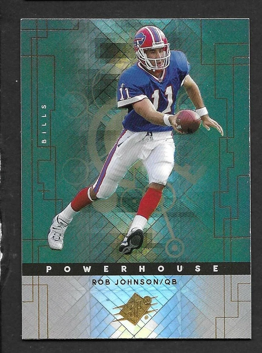 2000 SPx Powerhouse #PH7 Rob Johnson Buffalo Bills