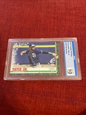 Fernando Tatis jr 2019 topps holiday ags 10 gem mint 