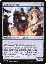 4x Geode Golem - NM - Battle for Baldur's Gate - MTG SPARROW MAGIC