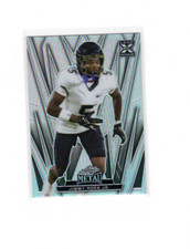 2024 Leaf Metal Football Silver Prismatic Jimmy Horn Jr Rookie    Card 136