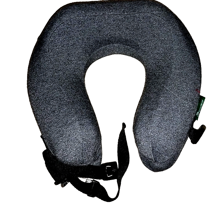 Douleaf Memory Foam Travel Neck Pillow for In-Flight Comfort Support