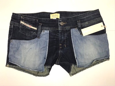 jean shorts with pockets out