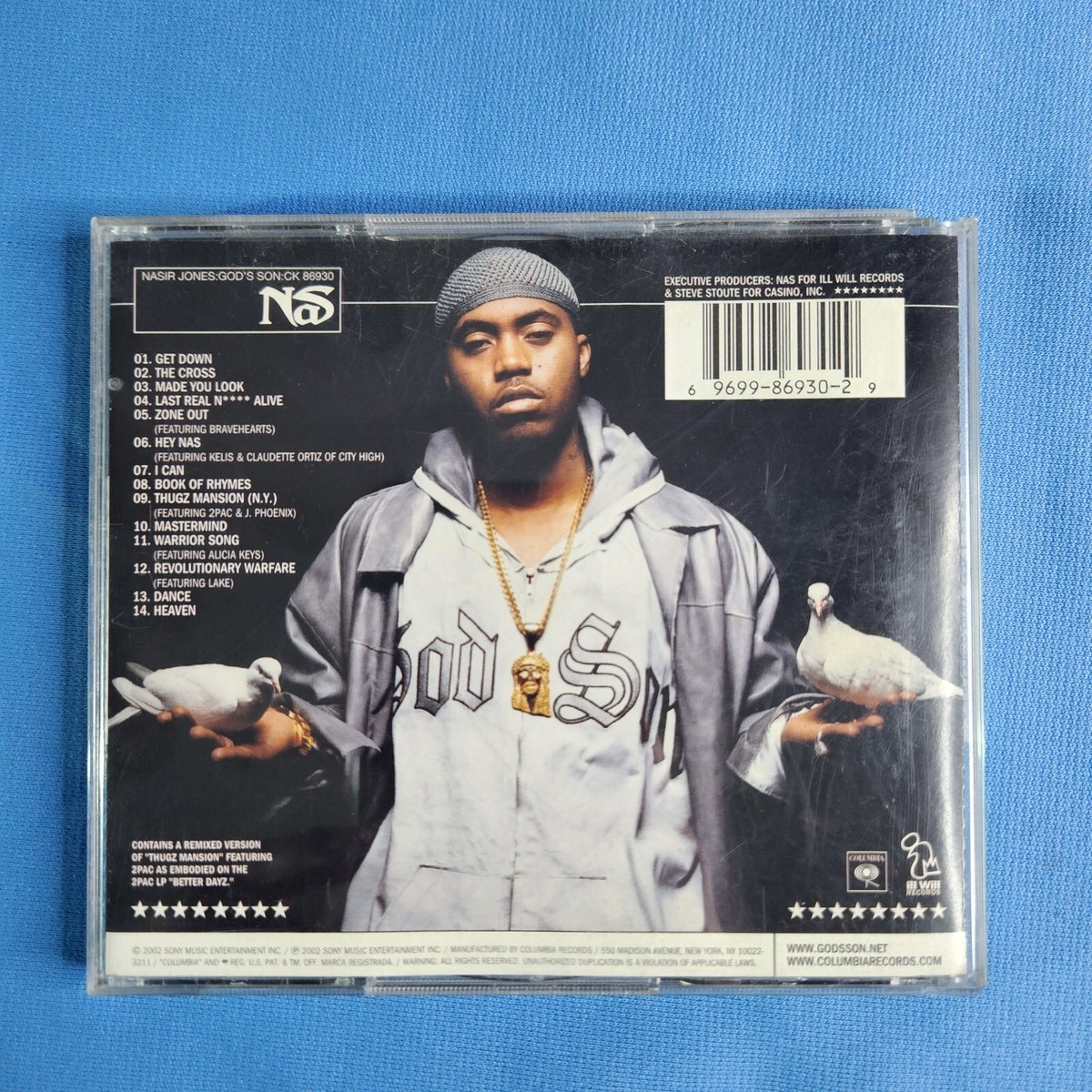 NAS - God's Son [Bonus 2 CDs] [PA] (CD, Dec-2002, Columbia