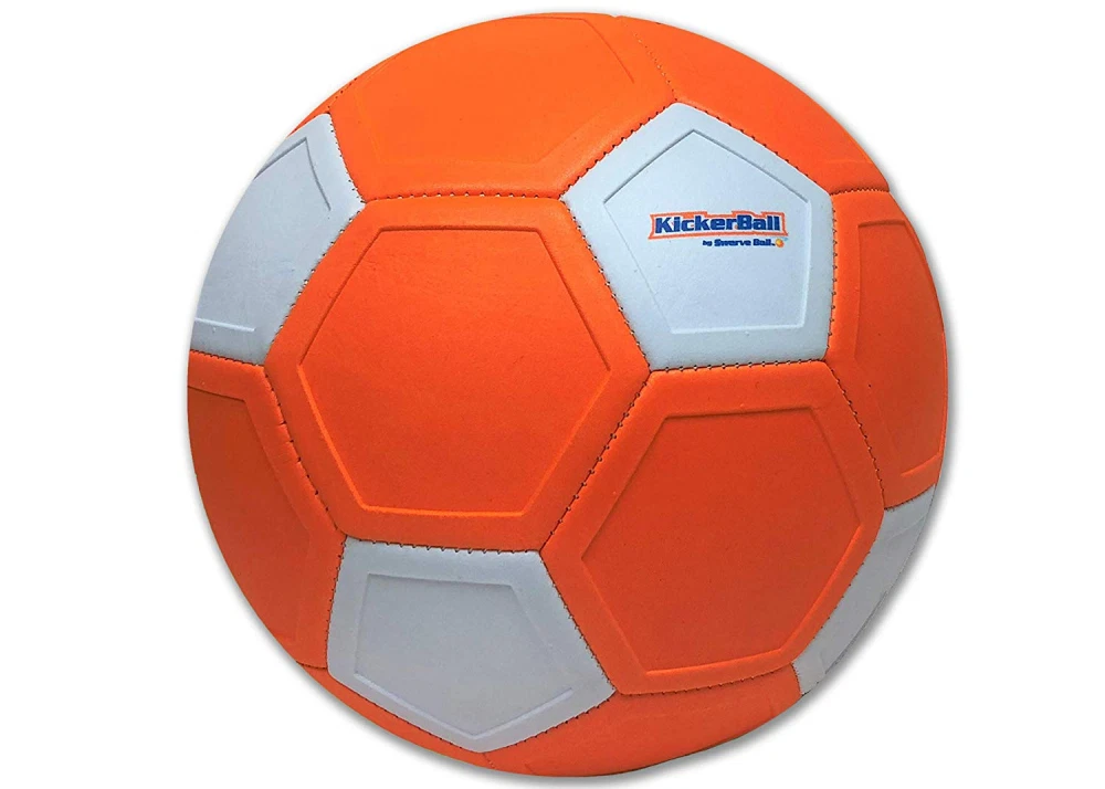 Curve ball soccer clearance ball