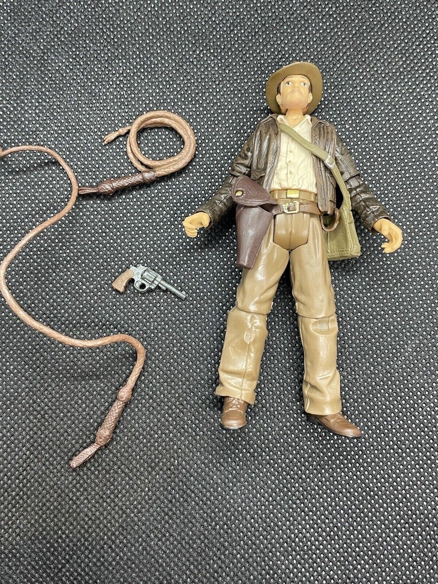 Lot Figurines Indiana Jones Hasbro 2007 + Accessoires - Collection Cinéma