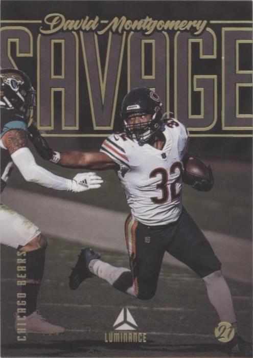 2021 Panini Luminance David Montgomery #TS-6 - 1 of 2