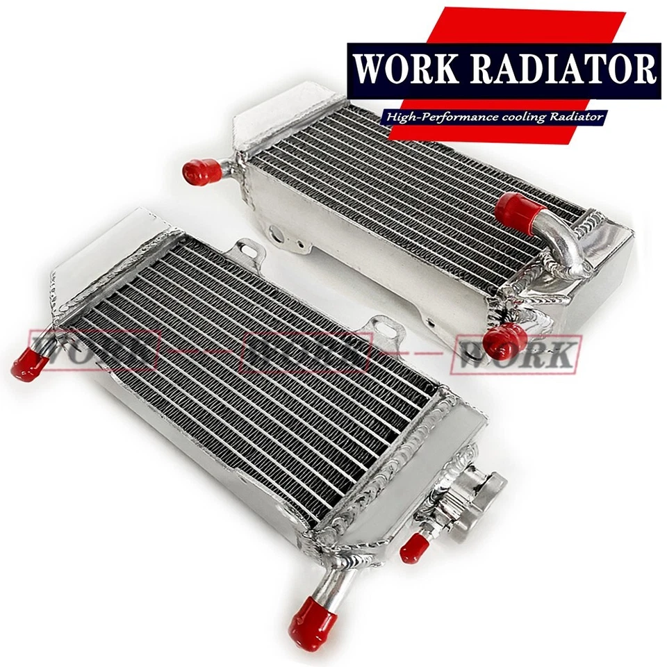 Radiador de aluminio apto para Honda CRF250R CRF250X 2004-2009 2005 2006 2007 2008 250R&x Foto 4 de 4