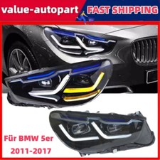 Scheinwerfer Links Rechts Set LED DRL Blinker Lampe Für BMW 5er F07 GT 2011-2017