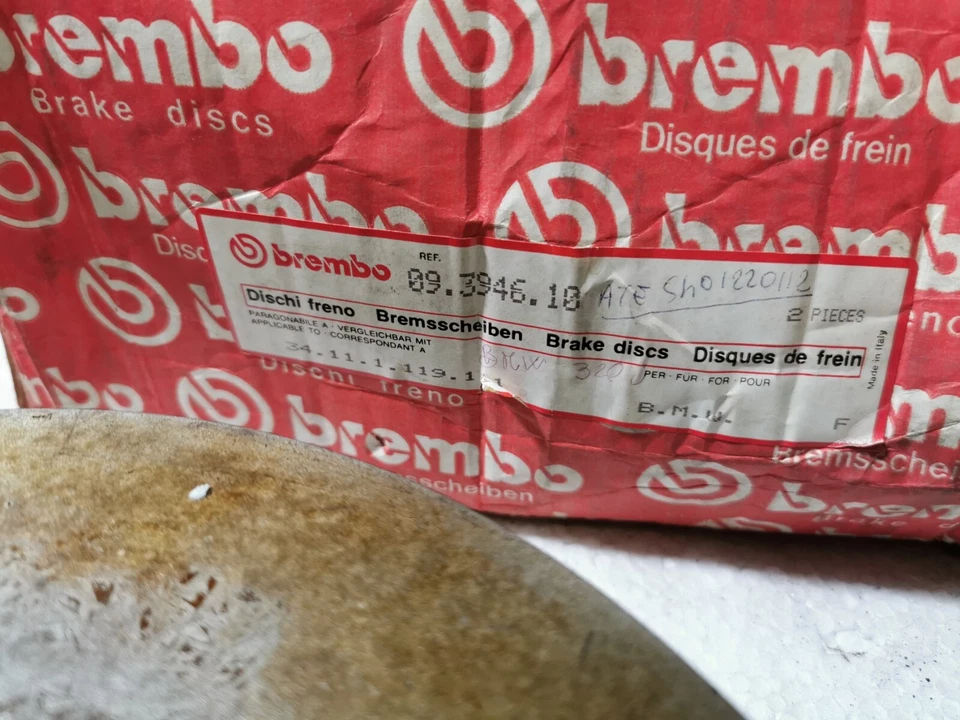 BREMBO 09.3946.10 Brake Discs For BMW 3 Sedan New Original - Image 2 of 4