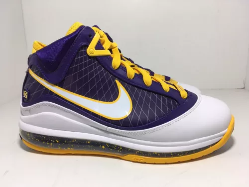 Nike Lebron 7 VII QS Media Day LA CW2300-500 Men's Basketball Shoes Size 6