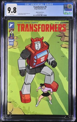 Transformers 5 D 1:25 CGC 9.8 Image Comics/Skybound FREE SHIPPING!