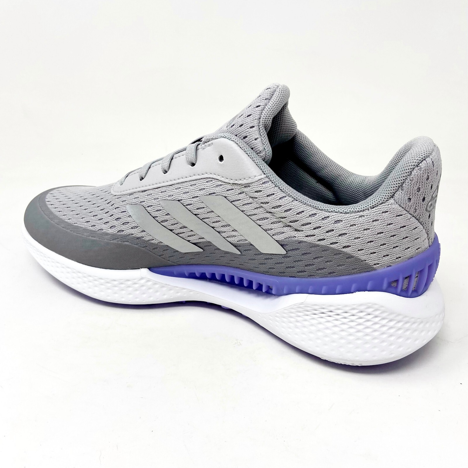 Adidas Summervent Grey Silver Purple Womens Spikeless Golf Shoes GV9749