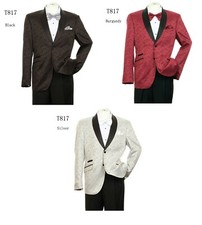 New Men's Formal Tuxedo Jacket Shawl Lapel, for Party, Show T817