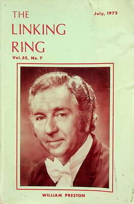 Linking Ring Magazine Vol. 55 No. 7 (Jul 1975) - William Preston