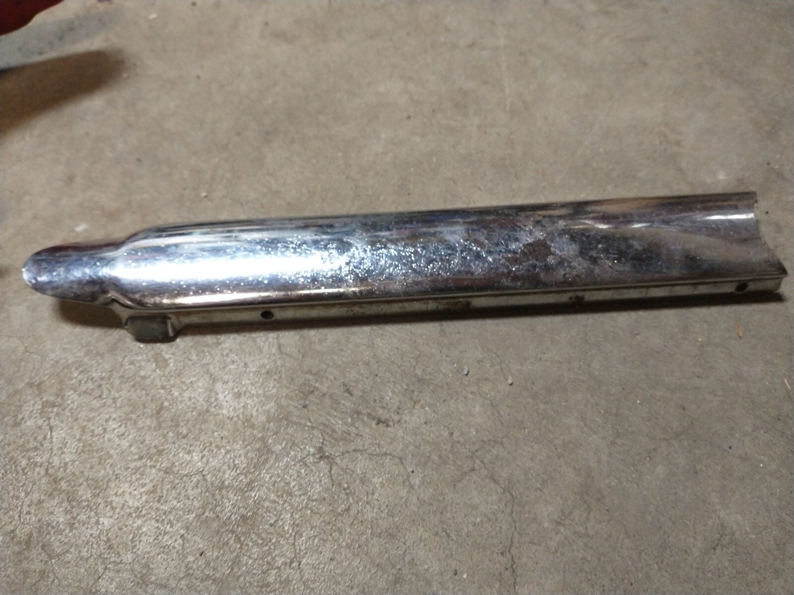 Vintage 1950s Columbia Fire Arrow Bicycle Horn Tank with original paint