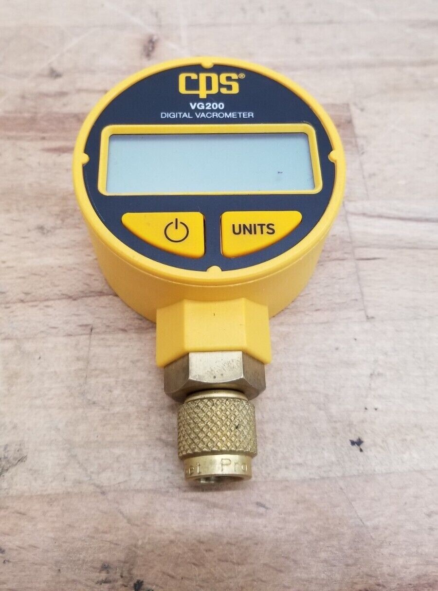 CPS VG200 Vacuum Gauge with Digital LCD Display eBay