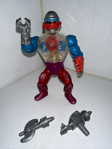 Vintage Masters of the Universe 80’s He-Man Roboto Figure Complete Mattel