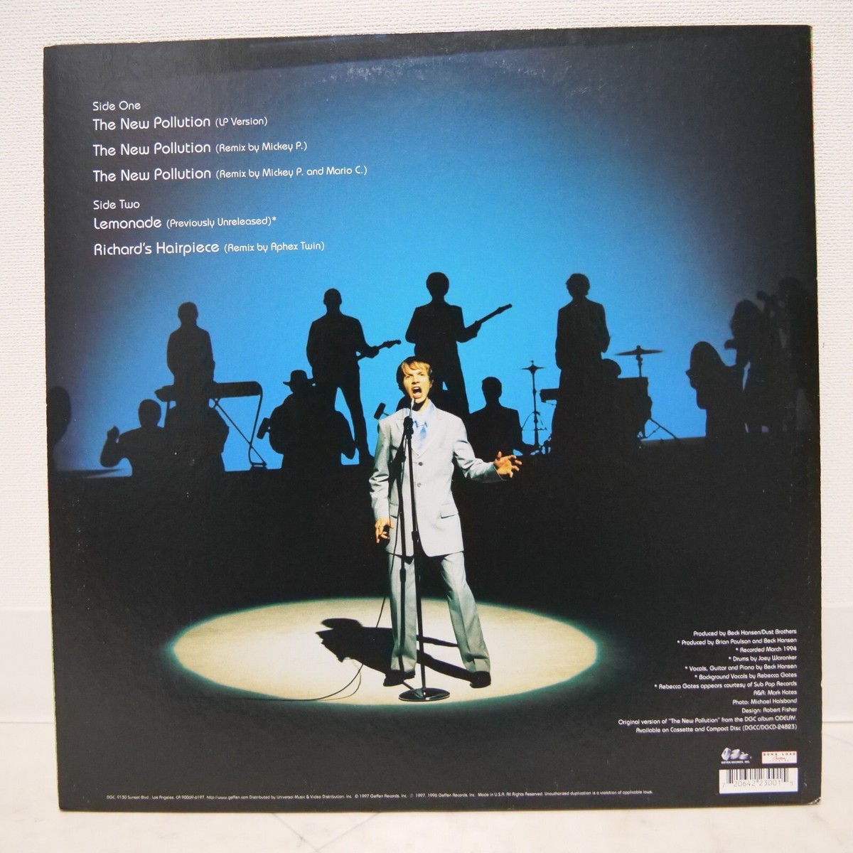 BECK / THE NEW POLLUTION US PRESSING EP APHEX TWIN REMIX | eBay