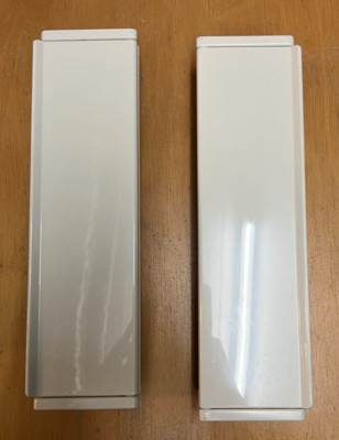 Plastik-Briefeinwurf-m.Schacht-270 x 78 mm-Briefkasten-Briefschlitz-Briefklappe