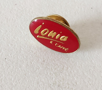 Ionia IL Caffe Espresso Vintage Lapel Pin ~