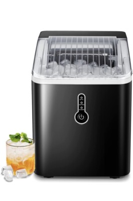 Silonn SLIM01B 2 Liters Countertop Ice Maker - Black