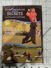 Roger Fredricks Reveals Secrets To Golf Swing sealed dvd