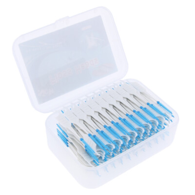 200 Stck. Dental Interdentalbürste Zahnstocher Zahnstocher Zahnstocher Stick Werkzeug Set